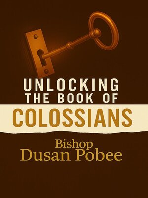 cover image of Unlocking the  Book of Colossians